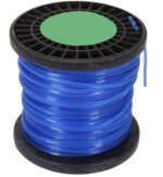 Filo per decespugliatore stellato 3 mm 60 mt bobina tagliaerba giardino cavo matassa 596to - immagine 4