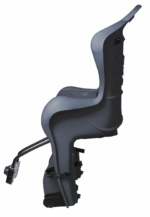 SEGGIOLINO POSTERIORE BICI BAMBINO ATTACCO TELAIO 22 KG OMOLOGATO GRIGIO G386 - immagine 2