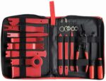 SET UTENSILI LEVE PANNELLI SMONTAGGIO RIMOZIONE PORTIERE AUTO PINZA CARROZZIERE