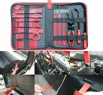 SET UTENSILI LEVE PANNELLI SMONTAGGIO RIMOZIONE PORTIERE AUTO PINZA CARROZZIERE - immagine 3