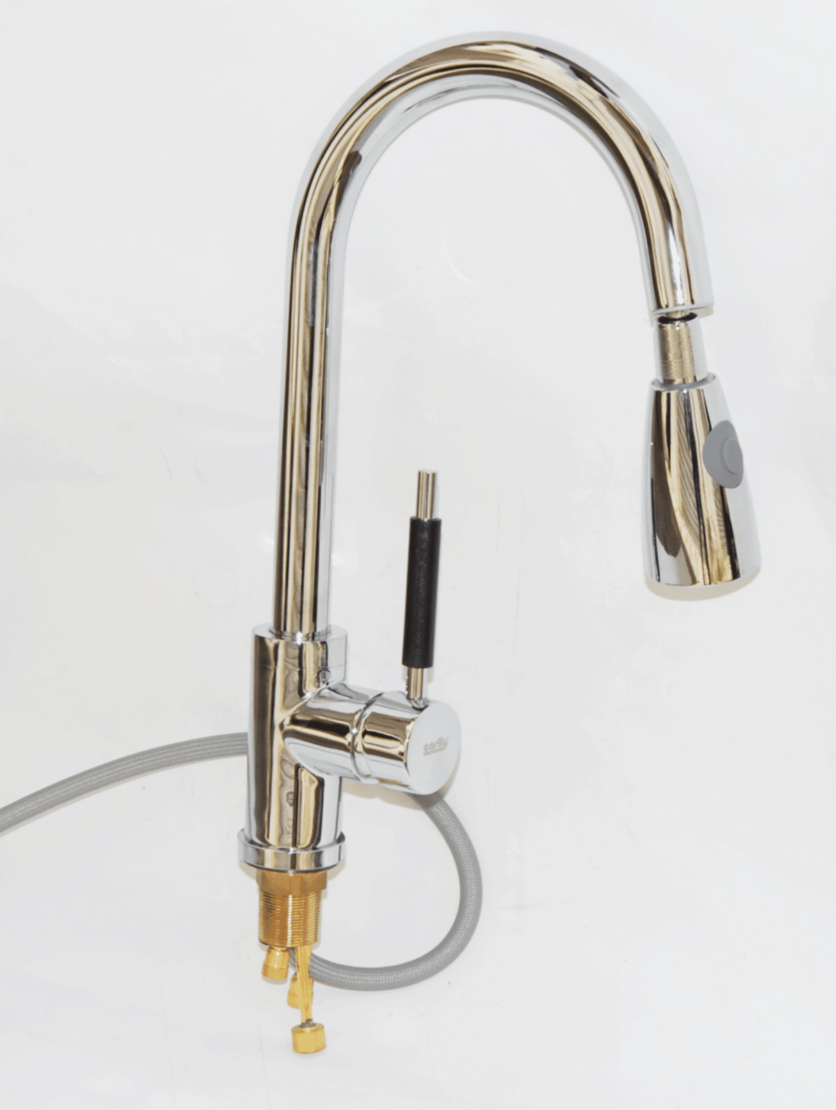 RUBINETTO CUCINA DOCCETTA ESTRAIBILE MISCELATORE MONOCOMANDO LAVELLO CROMATO 959 - immagine 2