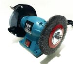 SMERIGLIATRICE MOLA MOLETTA DA BANCO SPAZZOLA 150mm 300W AFFILATRICE SMUSSATRICE 535vt - immagine 5