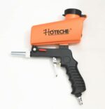 PISTOLA SABBIATRICE PNEUMATICA ARIA SERBATOIO UGELLO 1/4" SABBIARE 750 ML 742H