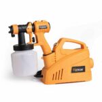 PISTOLA A SPRUZZO SPRAY VERNICE PITTURA 450 W 800 ML PARETI MURO EDILIZIA 963 ox