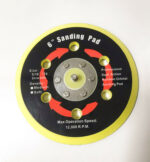 PLATORELLO DISCO 6 FORI A STRAPPO 150 mm PER LEVIGATRICE ROTORBITALE 6 POLLICI - immagine 4