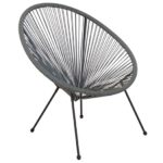 SEDIA POLTRONA INTERNO GIARDINO ACAPULCO CORDA CORDE INTRECCIATE SPAGHETTI FILO 284vn