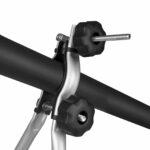 PORTABICI DA TETTO BARRE AUTO ACCIAIO DOPPIO POMELLO 1 PORTA BICI BICICLETTA 042 - immagine 2