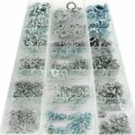 SET ASSORTIMENTO RONDELLE BLOCCAGGIO INTERNA ESTERNA ELICOIDALE 720 PZ 534