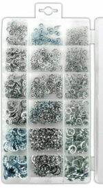 SET ASSORTIMENTO RONDELLE BLOCCAGGIO INTERNA ESTERNA ELICOIDALE 720 PZ 534 - immagine 3