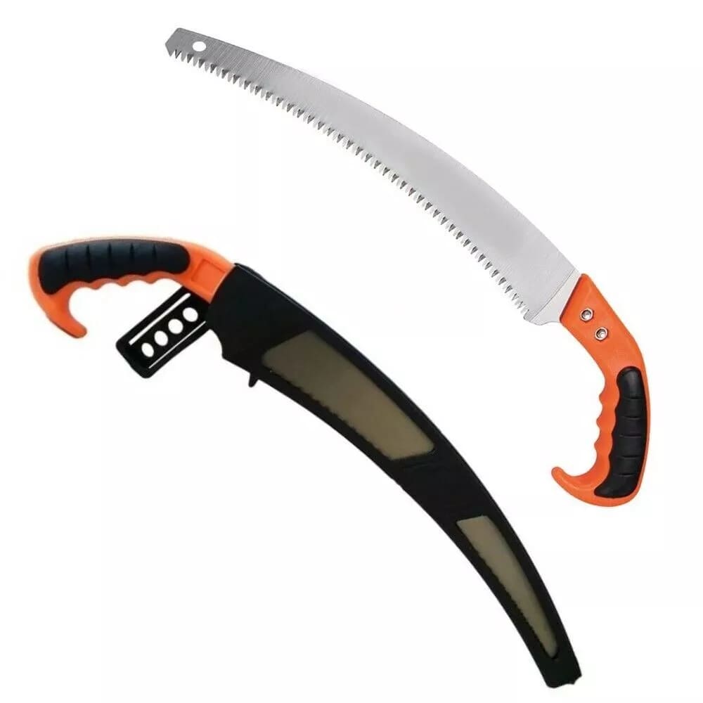 SEGACCIO 1 Segaccio manuale tripla affilatura 330mm potatura giardinaggio pota curvo acciaio temperato 573d - immagine 1