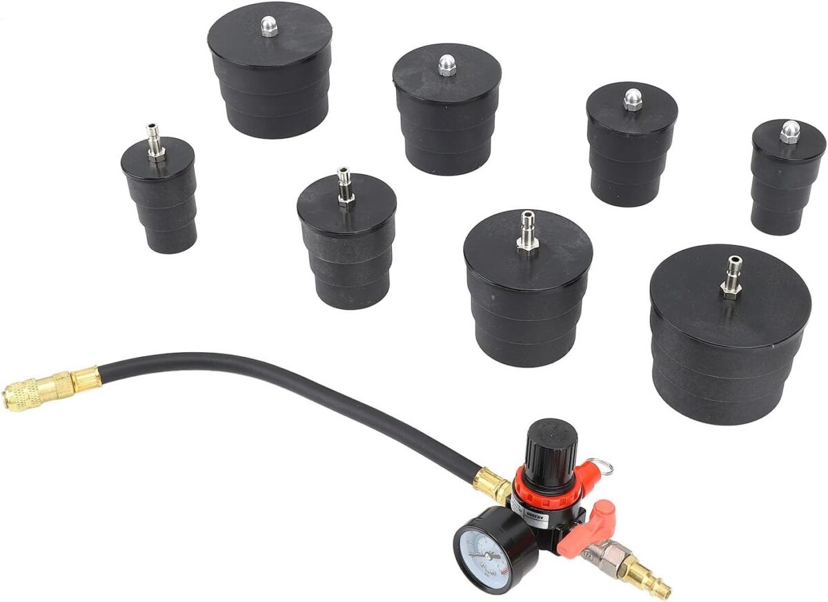 Tester turbo compressione compressore raffeddamento manometro perdite 9pz 094ox - immagine 2