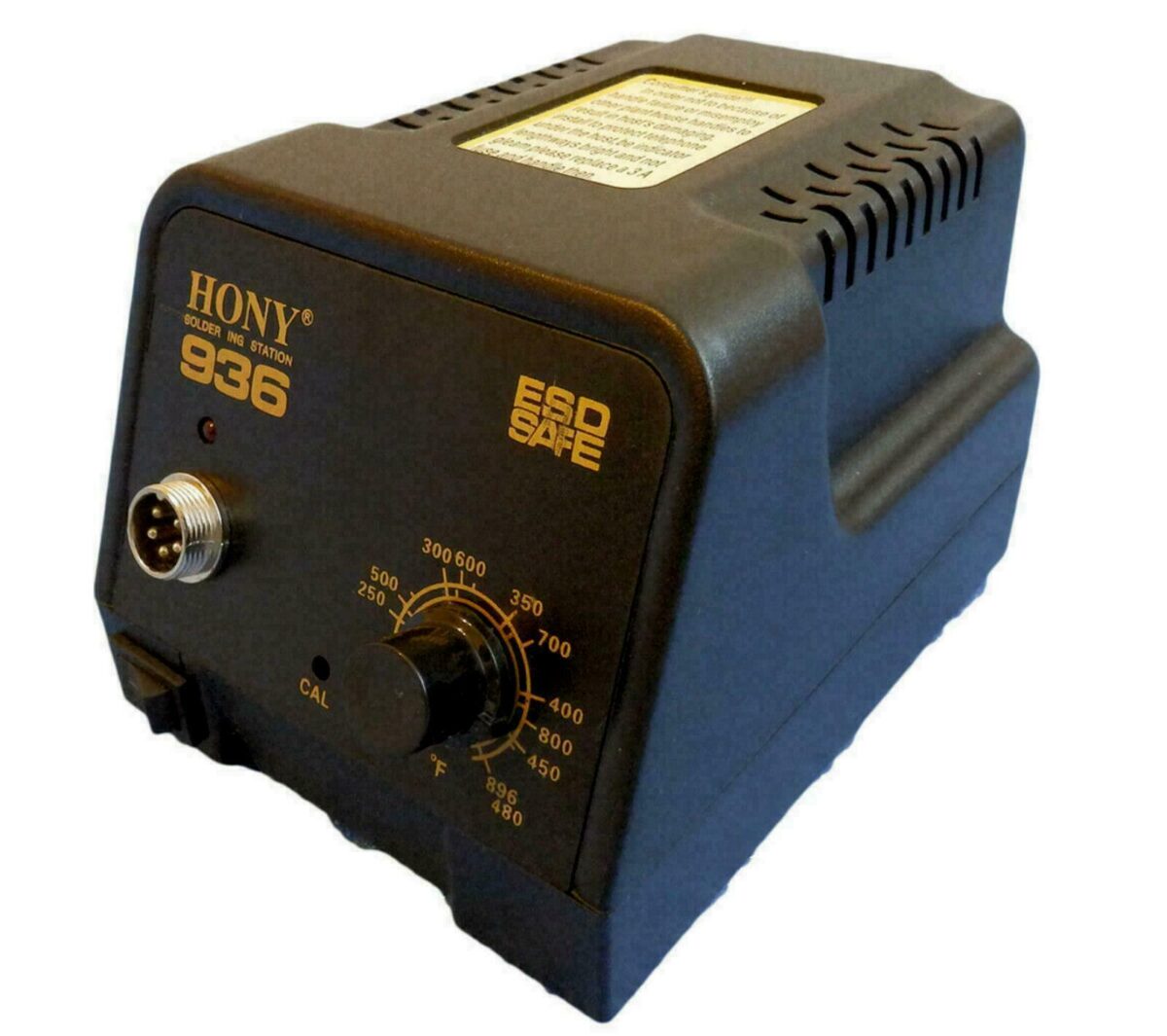 STAZIONE DI SALDATURA SALDATORE SALDANTE SALDARE STAGNO REGOLABILE 60 W 936 - immagine 4