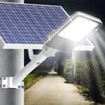 Staffa supporto palo braccio a parete muro per lampione 5cm bianco 593air - immagine 2