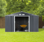 CASA CASETTA RIPOSTIGLIO CAPANNA BOX GIARDINO LAMIERA ATTREZZI 13 MQ 3,4x3,8 V01 - immagine 4