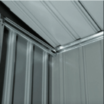 CASA CASETTA RIPOSTIGLIO CAPANNA DA GIARDINO LAMIERA PORTA ATTREZZI 2,8 MQ 030WT - immagine 4