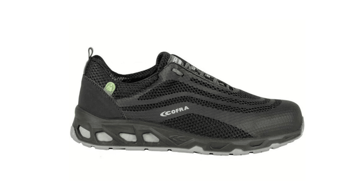 Schermata 2023-11-09 alle 14.35.05 SCARPE ANTINFORTUNISTICHE LAVORO BASSE SCARPA COFRA WATT BLACK S1 P SRC TG 38 - immagine 1