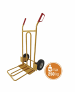 CARRELLO PORTAPACCHI PORTATUTTO PORTA PACCHI TRASPORTO PEDANA 250 KG RUOTE 127v
