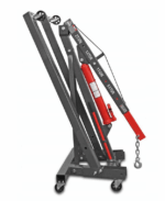 GRUETTA GRU IDRAULICA 2000 KG PIEGHEVOLE 20 Q OFFICINA CAPRETTA MOTORI 2T 209a - immagine 5