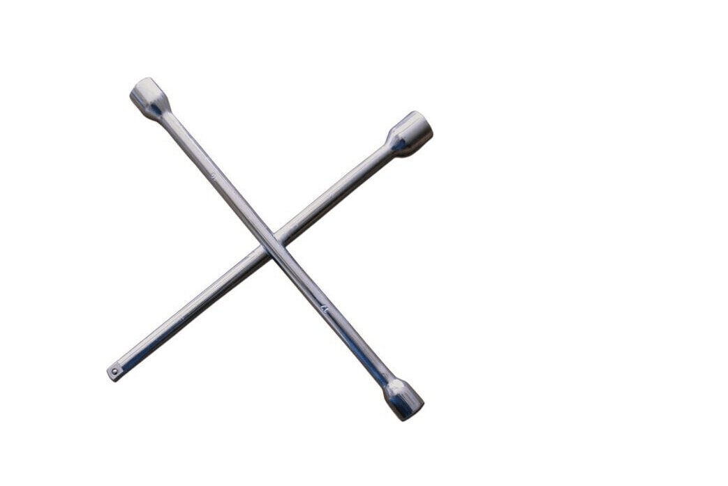 Schermata 2023-12-22 alle 10.07.24 CHIAVE CROCE PNEUMATICI RUOTE AUTO SMONTAGGIO 1/2" ESAGONALE ATTACCO QUADRO - immagine 1