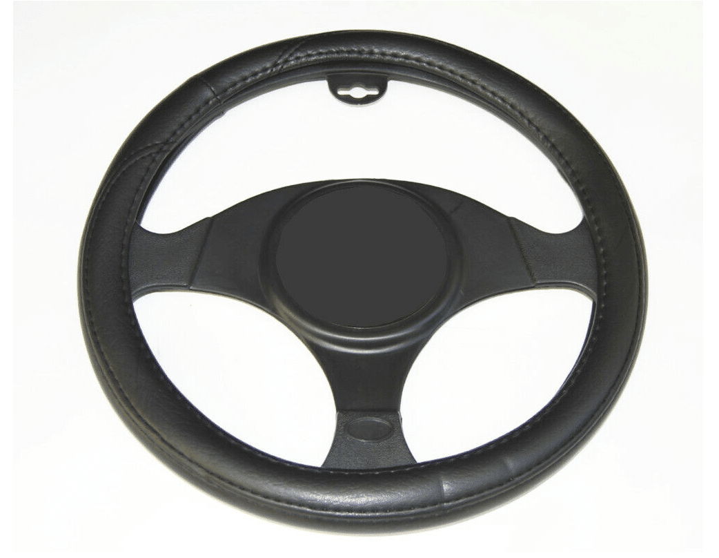 Schermata 2024-01-02 alle 15.57.51 COPRIVOLANTE AUTO UNIVERSALE FODERA COPRI VOLANTE 37 39 CM SIMIL PELLE NERO 465 - immagine 1