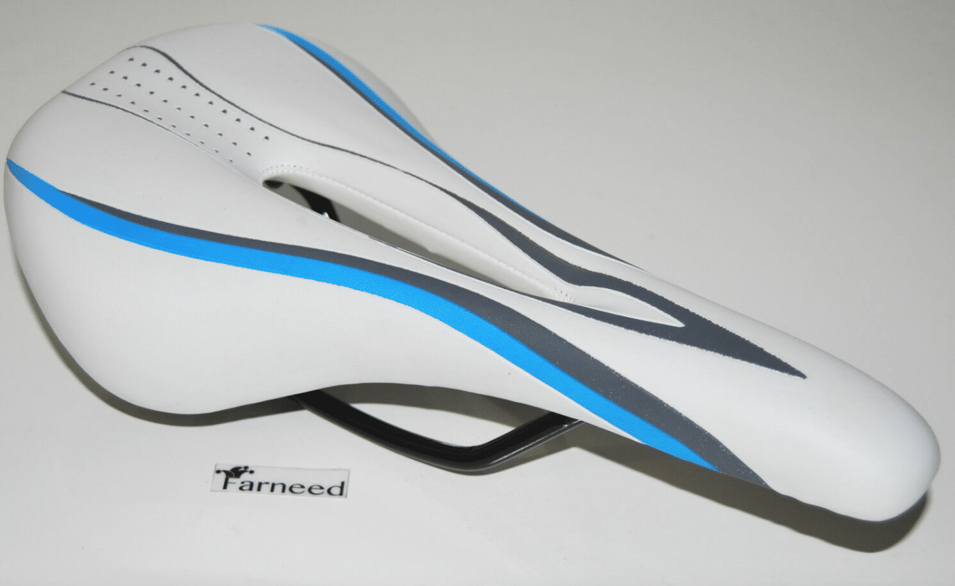 Schermata 2024-01-19 alle 10.11.57 SELLA SELLINO BICI BICICLETTA MODELLO "VELA" ELASTOMETRO MTB CORSA CON FORO - immagine 1