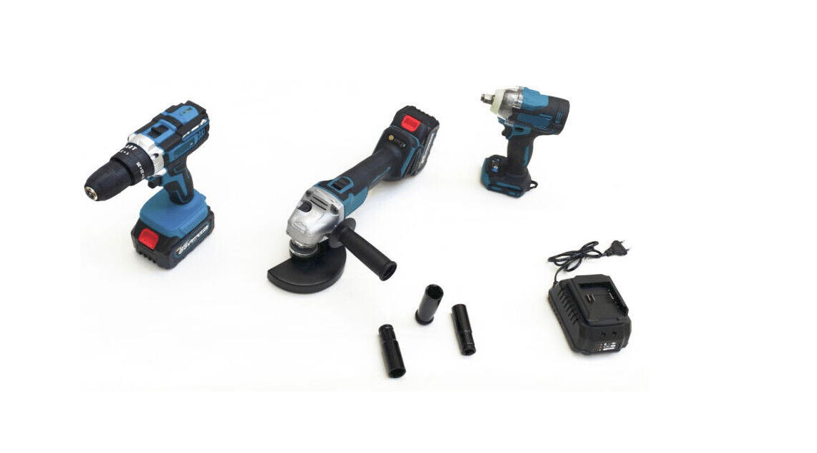 Schermata 2024-01-31 alle 14.34.48 KIT AVVITATORE IMPULSI TRAPANO FLEX SMERIGLIATRICE BATTERIA 21V VALIGIA 384xi - immagine 1