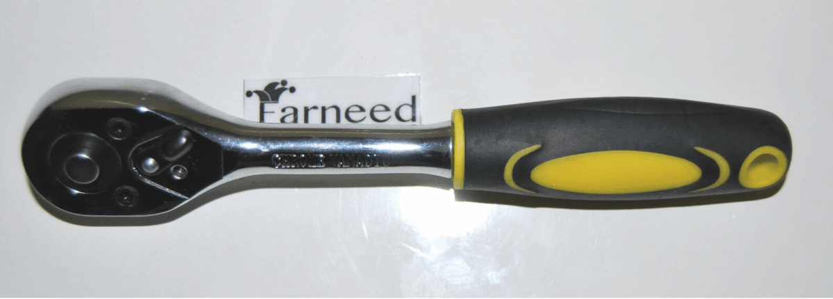 CHIAVE A CRICCHETTO DA 1/4 REVERSIBILE CHROME VANADIUM - immagine 4