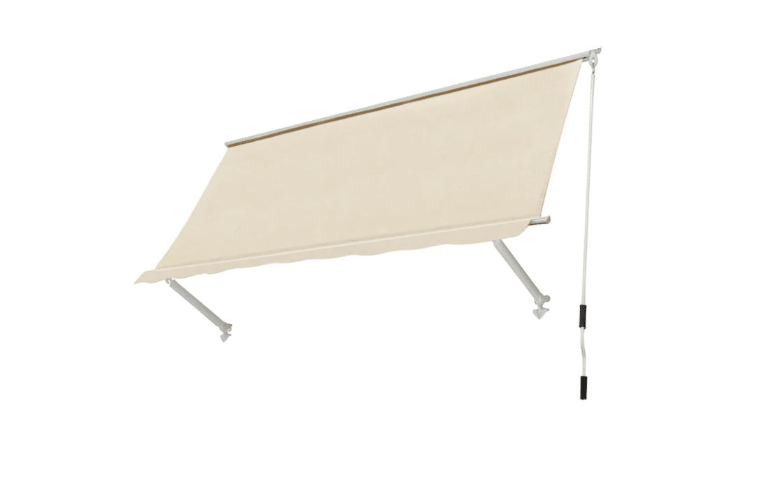 Schermata 2024-05-13 alle 16.42.24 TENDA SOLE A CADUTA 2,5X2,5 MT SENZA CASSONETTO BRACCI BEIGE BALCONE 3933 - immagine 1
