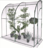 Serra a parete muro giardino orto balcone terrazzo protezione piante pvc cm 100x200x215h 376om