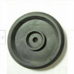 TAMPONI TAMPONE IN GOMMA PER PONTE SOLLEVATORE PONTI OFFICINA DIAM 145 MM FORO - immagine 2