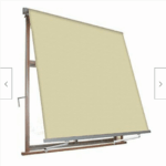 TENDA DA SOLE A CADUTA BALCONE BRACCETTI BRACCI 80 CM 300 x 245 CM BEIGE 396/185v