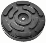 Tamponi tampone in gomma per ponte sollevatore officina ponti 140 mm 3 chiodi