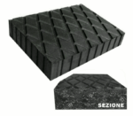 TAMPONI TAMPONE GOMMA PONTE SOLLEVATORE OFFICINA OMCN RAVAGLIOLI WERTHER 35 MM XI - immagine 3