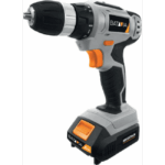 TRAPANO AVVITATORE BATTERIA 2AH 18V MANDRINO AUTOSERRANTE CARICABATTERIE 372 BTV - immagine 4