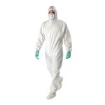 Kit 3 pz tuta protettiva da lavoro monouso polipropilene XL cappuccio 331ra - immagine 5