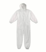 Kit 5 pz tuta protettiva da lavoro monouso polipropilene XXL cappuccio 184ra - immagine 2