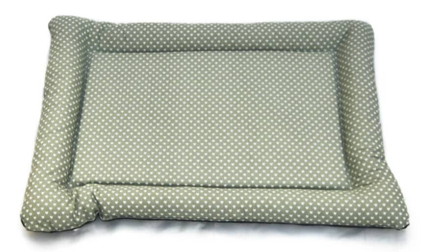 VERDE CUCCIA LETTO CUSCINO MATERASSINO CANI GATTI CANE GATTO LETTINO ANIMALI TG M - immagine 1