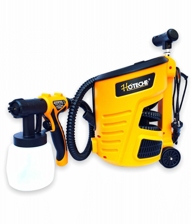 VERNICIATRICE VERNICIATORE PISTOLA A SPRUZZO 700W AEROGRAFO CON CARRELLO TROLLEY 800 ML 161HOT - immagine 1