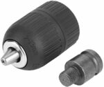 MANDRINO AUTOSERRANTE 2-13 MM 1/2"-20 UNF CON ADATTATORE PER AVVITATORE IMPULSI