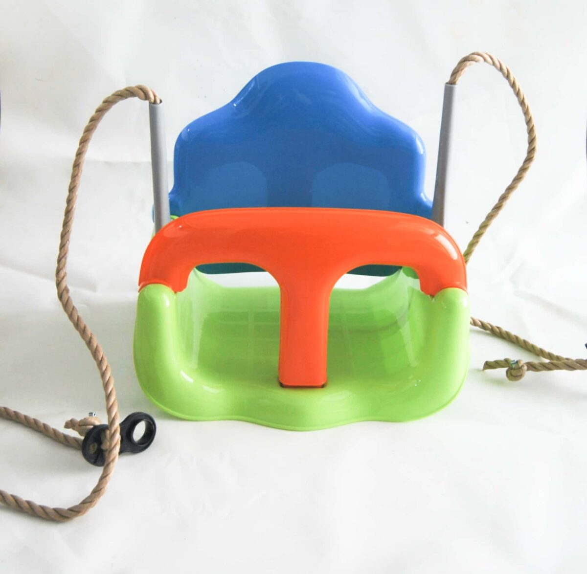 SEGGIOLINO ALTALENA 3 IN 1 BAMBINI BIMBI GIOCO SEDUTA ANTICADUTA CON FUNI 067 - immagine 3