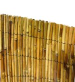ARELLA IN CANNETTE DI BAMBU RECINZIONE OSCURANTE COPERTURA PERGOLA 1x3 MT 904v