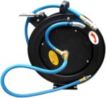 AVVOLGITUBO TUBO ARROTOLATORE ARIA AUTOMATICO 15mt 20 BAR TUBO COMPRESSORE 896 - immagine 2