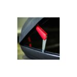 BAULE BAULETTO BOX DA TETTO UNIVERSALE AUTO 480LT PORTA BAGAGLI PACCHI PORTATUTTO VIAGGIO 205 - immagine 4