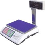 BILANCIA PROFESSIONALE DA BANCO DIGITALE MAX 50KG 5 GR CON DISPLAY CON SCONTRINO 692ar