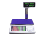 BILANCIA PROFESSIONALE DA BANCO DIGITALE MAX 50KG 5 GR CON DISPLAY CON SCONTRINO 692ar - immagine 2