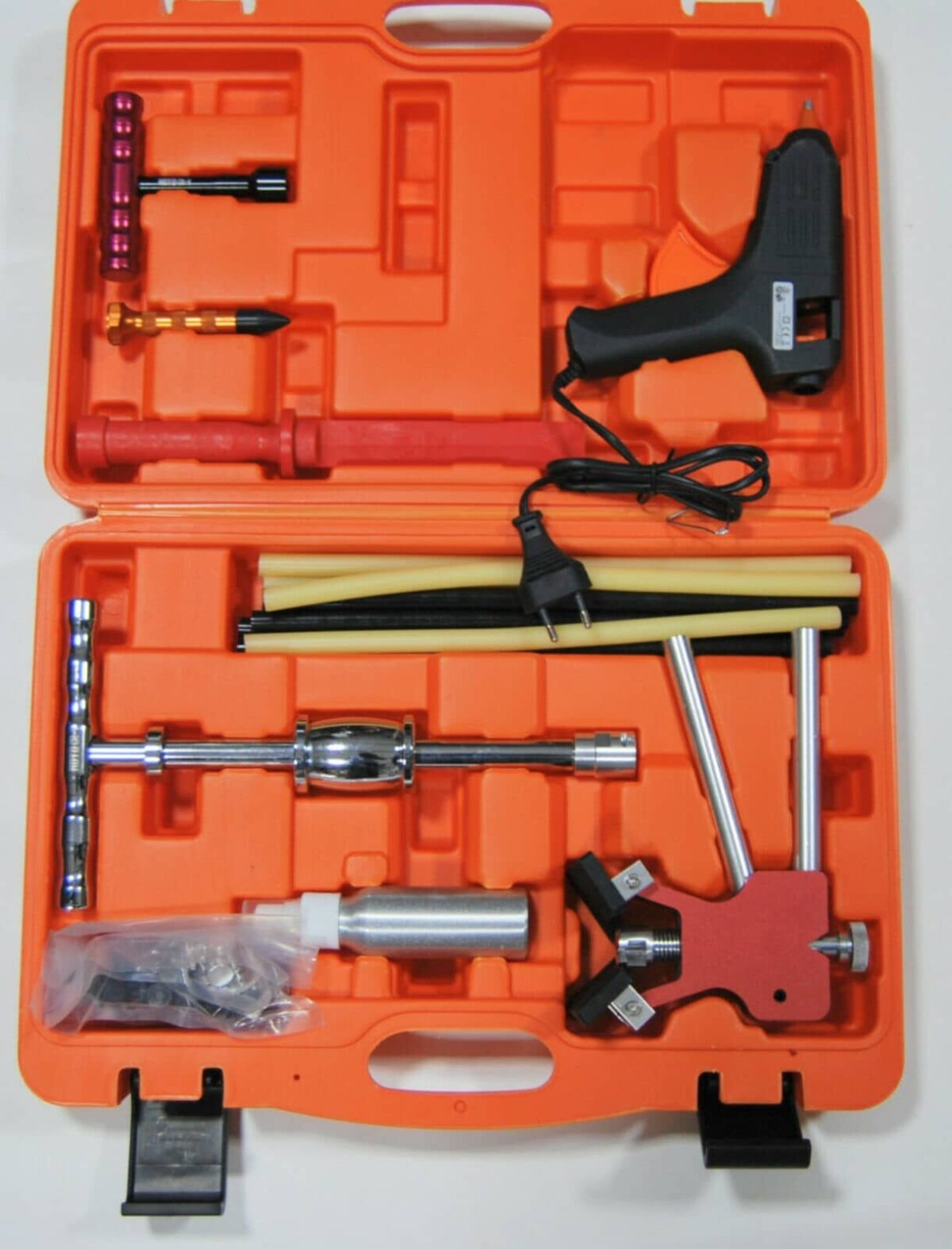 KIT TIRA BOLLE TIRABOLLI RIPARA RIPARAZIONE AUTO AMMACCATURE BOZZI GRANDINE CARROZZIERE 187 - immagine 2