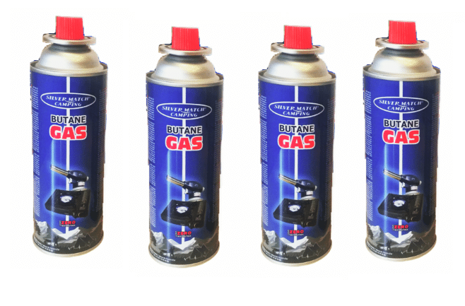 bomb 4 PZ BOMBOLETTA RICARICA CARTUCCIA GAS BUTANO DISERBANTE TERMICO FORNELLO CAMPEGGIO - immagine 1