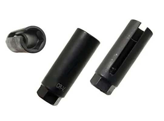 bussola lambda 17 mm Utensile chiave a bussola chiavi smontaggio sonda lambda 1/2" 19 mm esagonale 194for - immagine 1