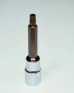 CHIAVE A BUSSOLA TORX T 27 LUNGA PUNTA 100 MM 1/2" BUSSOLE ACCIAIO S2