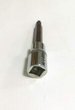 CHIAVE A BUSSOLA TORX T 27 LUNGA PUNTA 100 MM 1/2" BUSSOLE ACCIAIO S2 - immagine 4